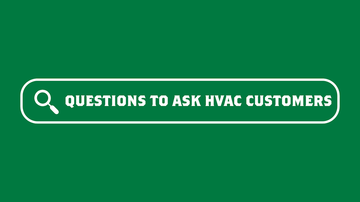 35 Questions to Ask HVAC Customers